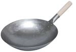 Wok Set 5-teilig Mit Rundem Wok, Sch&ouml;pfkelle, Wendekelle, Sieb Und Wokhalter 207013