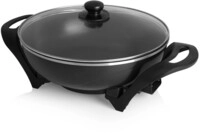 Tristar - Elektro-wok Pz-9130 33cm 4,5l 1500w Asia Wok Glasdeckel Elektropfanne