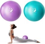Gymnastikball 23cm Pilates Ball Mit Aufblasstrohhalm F&uuml;r Yoga, Fitness, Balance