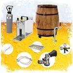 Komplett Set - Zapfanlage, Bierzapfanlage, Mobile Bierbar, Rollbar - Barrique,