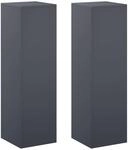 Pflanzenst&auml;nder 2 Pcs Anthrazit 30 X 30 X 100 Cm Vidaxl