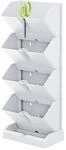 Io1w200-s449 Mini Cascade Vertical Garden Steingut Weiss Set