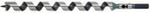 Schlangenbohrer Holz Schaft &Oslash; 12mm Sechskant Holzbohrer 235x14mm - Fisch
