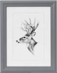Bilderrahmen Fotogalerie, Holz Rahmen, Glasscheibe, Artos Stil Grau A4...