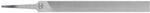 Pferd Tools M&uuml;hls&auml;gefeile Gerade/runde Kante Flachstumpf 150mm Hieb 2 Universell