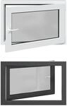 Kellerfenster Innenseite Farbe Wei&szlig; Risor 90 X 60 Cm Vidaxl