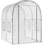 Vidaxl Greenhouse With Frame 160 X 200 X 192.5 Cm Pvc Transparent