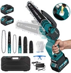 Mini-akku-kettens&auml;ge 6 Zoll Mit B&uuml;rstenlosem 1200-w-motor &ndash; 45&deg;...