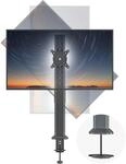Monitor St&auml;nder Tischhalterung Schwenkbar Neigbar H&ouml;henverstellbar F&uuml;r 13-32...