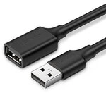 Ugreen Us103 0,5 M Usb 2.0 Verl&auml;ngerungskabel (schwarz)