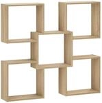 Wandregal Sonoma-eiche 99,5 X 17 X 91 Cm Holzwerkstoff Vidaxl