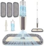 Spr&uuml;hwischer Bodenwischer Spray Mop 360 Grad Wischmopp 3 Wischpads 410 Ml Tank