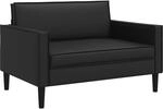 Xxl-sessel Schwarz Kunstleder Vidaxl