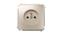 Simon Basic Einzelsteckdose Mit/ohne 16a Ip20 Satiniert Bmgz1.01/29
