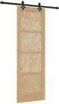 Vidaxl Sliding Door Orkdal 73.5 X 211 Cm Solid Pine Wood Natural