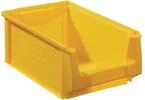 Sichtlagerkasten L350/300xb210xh140mm Pe Gelb Tecwerk
