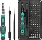 106-teiliges Feinmechaniker Werkzeug Set Mit 93 Bits & Verl&auml;ngerung