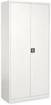 Stier Universalschrank 1800 X 800 X 380 Mm Signalwei&szlig; Verschwei&szlig;t Mit 4...