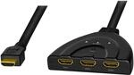 3-port-hdmi-switch, Bidirektional, 4k Uhd 30 Hz