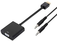 Aisens - A122-0126 - Hdmi Zu Svga Konverter (buchse 3.5/h, 10cm+1m F&uuml;r Den Anschluss