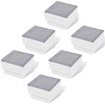 Vidaxl Led Inground Lights 6 Pcs 100x100x68 Mm (3x41715)