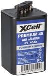 Xcell - Premium 45 Spezial-batterie 4r25 Federkontakt Zink-luft 6 V 45000 Mah 1 St.