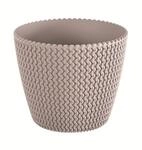 Prosperplast - Bertopf Splofy Wei&szlig; Blumenk&uuml;bel Pflanzenbox Kr&auml;utergef&auml;&szlig; Garten