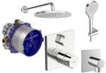 Hansa Hansaliving Thermostat Duschsystem Komplettset