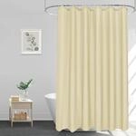 Duschvorhang Beige 180x220 Cm, Textil, Wasserdicht, Schnelltrocknend,...