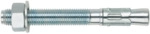 Schwerlast-montageanker M&auml;nnlich - Verzinkter Stift - Verzinkte Scheibe M16 X 145
