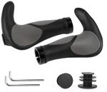 Ergonomische Fahrradgriffe Mit Lock-on Design F&uuml;r Mtb, Trekking, E-bike, Grau