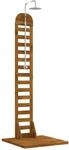 Gartendusche 225 Cm Massives Akazienholz Und Edelstahl Natur Vidaxl