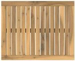 Tischplatte 60,5 X 49 X 2 Cm Rechteckig Massives Akazienholz Vidaxl