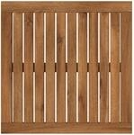 Tischplatte 48,5 X 49 X 2 Cm Rechtwinklig Massives Akazienholz Vidaxl