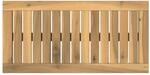 Tischplatte 60,5 X 30 X 2 Cm Rechtwinklig Massives Akazienholz Vidaxl