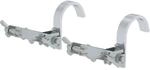 2x Leiterkopfsicherung Haken &Oslash; 80 Mm - 019317 - G&uuml;nzburger Steigtechnik