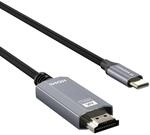 Usb-c - Hdmi 4k 60hz 1,8 M Kabel - Schwarz