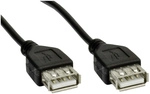 Akyga Usb-kabel Usb-a Buchse, Usb-a Buchse 1.80 M Schwarz Ak-usb-06