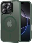 Iphone 16 Pro H&uuml;lle Magsafe, Sto&szlig;fest, Kameraschutz, Matt Transluzent...