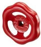 Oventrop - Handrad Schieber Und Rg-ventile F&uuml;r Dn 65 Stahl, Rot