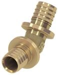 Tece - Flex Winkelkupplung 45 Grad Dimension 40x40mm, Siliziumbronze