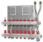 Danfoss Heizkreisverteiler Typ Sicherheitsgruppe Mit 5 Heizkreisen, 145h0905