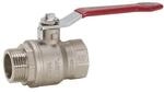 Fp - Kugelhahn Br 990.1 Hebelgriff, Ig/ag G 1.1/4', Pn40, Messing Bee