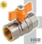 Hermann Schmidt - Hse Unisol Solarkugelhahn Typ 1611, Beids. Innengewinde Rp...