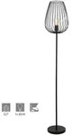 Eglo - Stehleuchte Newtown Schwarz 159,5 X 27,5 Cm E27, Max. 60 W Stehleuchte