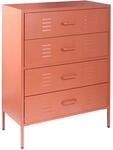 Kommode Enago Metall Goldbraun