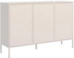 Selsey Velveto &ndash; Sideboard 3-t&uuml;rig, Kaschmir, 150 Cm