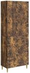 Schrankset 2 Stk. 66 X 34,5 X 90 Cm Holzwerkstoff R&auml;uchereiche Vidaxl