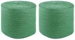 Vidaxl Jute Twine 2 Pcs 2 Mm 100 M Green 100% Tossa Jute