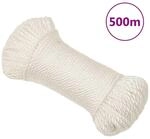 Arbeitsseil Wei&szlig; 6 Mm 500 M Polypropylen Vidaxl